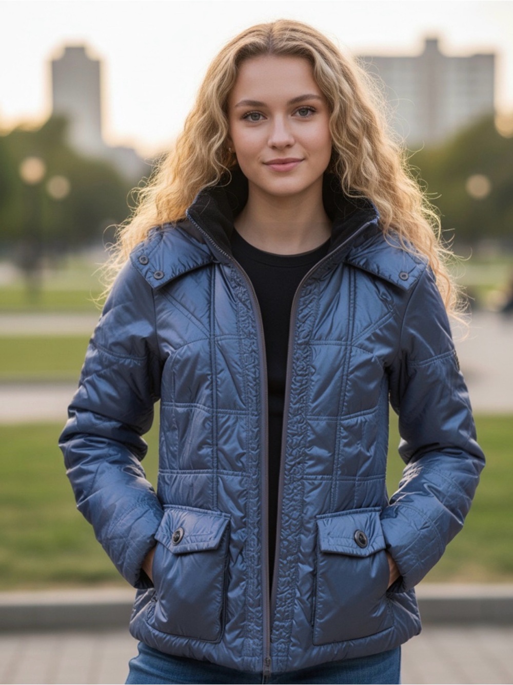Neyelle Winter Puffer Jacket (Stunning Color) Medium